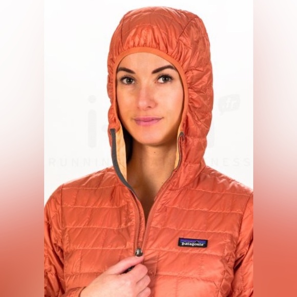 Patagonia Nano Puff Hoody Jacket Women's XL NWT SIENNA CLAY 2024 - Picture 7 of 16